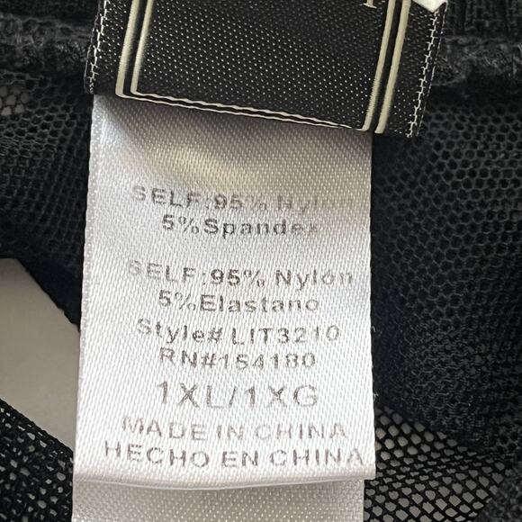 Embroidered Whimsigoth Womens Top 1XL Fairy Grunge Victorian Mesh Festival Boho. - Picture 9 of 9